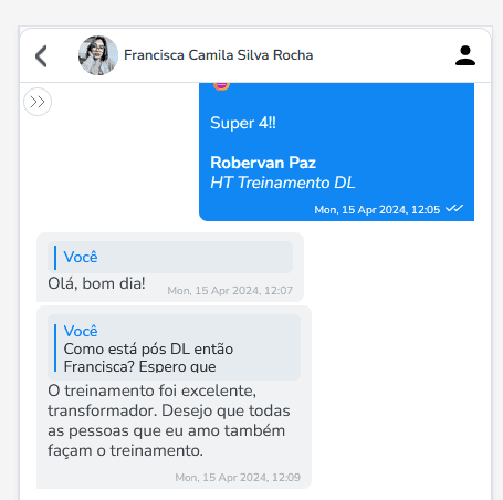 Depoimento de participante 3