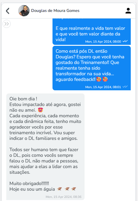 Depoimento de participante 4